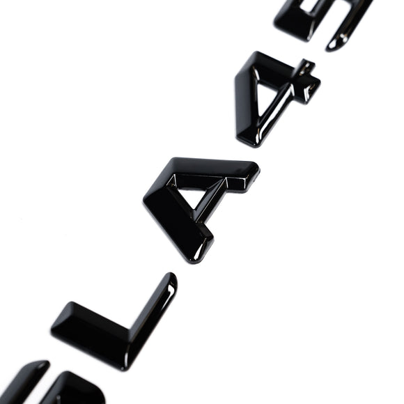 Emblex Gloss Black GLA45 Trunk Badge Emblem for Mercedes Benz AMG GLA45 - MODE Auto Concepts