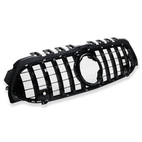 Exon Gloss Black Panamericana GT Style Grille for Mercedes Benz A-Class & A35 AMG W177 (18-23) - MODE Auto Concepts