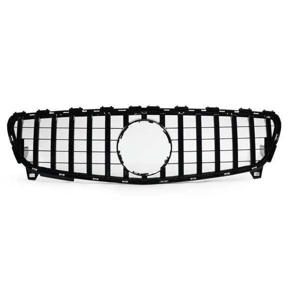 Exon Gloss Black Panamericana GT Style Grille for Mercedes Benz A-Class & A45 AMG W176 Facelift (16-18) - MODE Auto Concepts