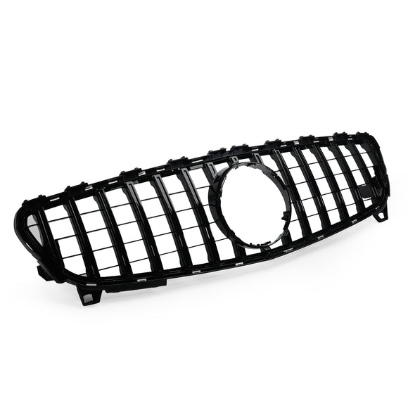 Exon Gloss Black Panamericana GT Style Grille for Mercedes Benz A-Class & A45 AMG W176 Facelift (16-18) - MODE Auto Concepts
