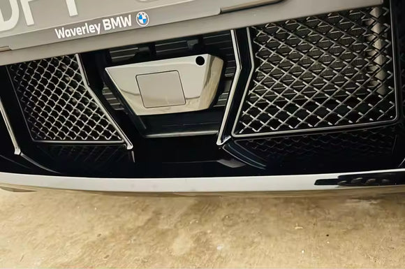 Exon Gloss Black Lower Grille Mesh Guard for BMW M2 G87