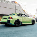 Exon Gloss Black M Performance Style Front & Rear Fender Trims for BMW M2 G87 - MODE Auto Concepts