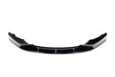 Exon Gloss Black M Performance Style Front Splitter for BMW 1-Series 114i 116i 118i 125i M135i F20 M-Sport Pre-LCI - MODE Auto Concepts
