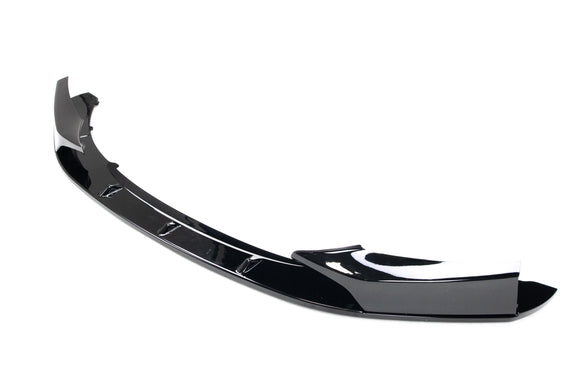 Exon Gloss Black M Performance Style Front Splitter for BMW 1-Series 114i 116i 118i 125i M135i F20 M-Sport Pre-LCI - MODE Auto Concepts