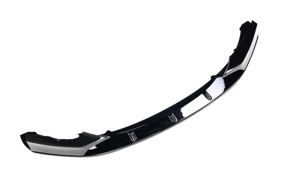 Exon Gloss Black M Performance Style Front Splitter for BMW 1-Series 114i 116i 118i 125i M135i F20 M-Sport Pre-LCI - MODE Auto Concepts