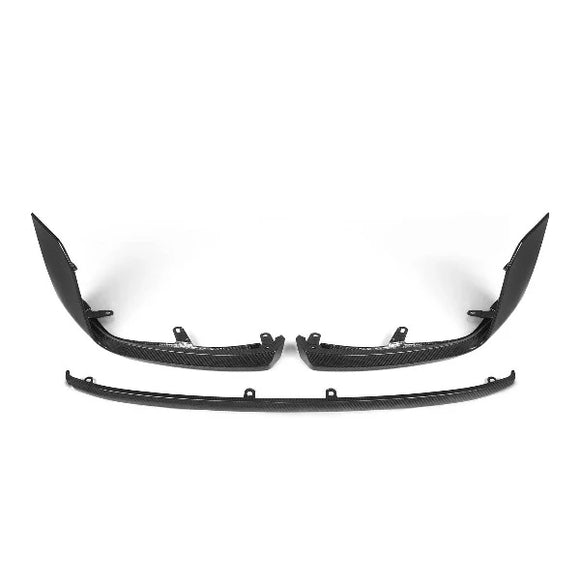 Exon Gloss Black M Performance Style Front Splitter set (3-Pieces) for BMW M2 G87 - MODE Auto Concepts