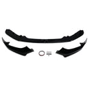 Exon Gloss Black M Performance Style Front Splitter for BMW 1-Series 118i 120i 125i M135i M140i LCI F20 M-Sport - MODE Auto Concepts