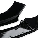 Exon Gloss Black M Performance Style Front Splitter for BMW 1-Series 118i 120i 125i M135i M140i LCI F20 M-Sport - MODE Auto Concepts