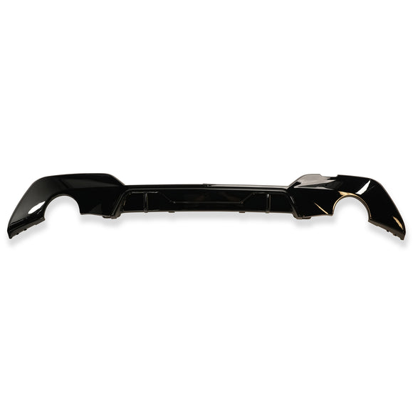Exon Gloss Black M Performance Style Rear Diffuser w. Dual Outlet for BMW 3-Series G20/G21 M-Sport - MODE Auto Concepts