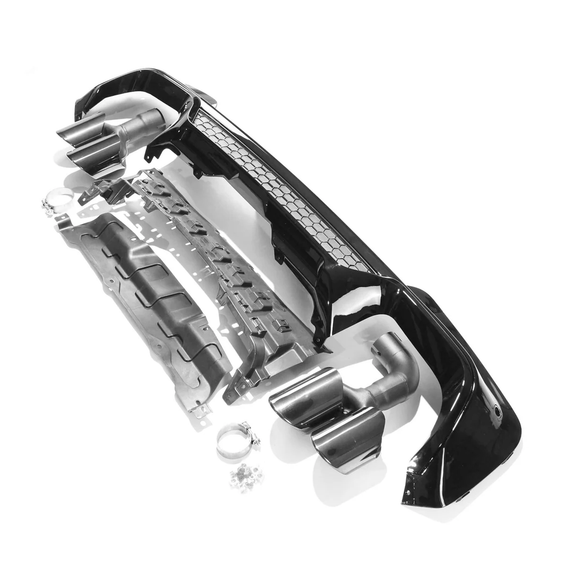 Exon M-Sport X3M Style Rear Bumper Bar & Diffuser Combo for BMW X3 G01 X3M F97 - MODE Auto Concepts