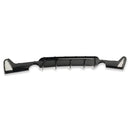 Exon Gloss Black M Performance Style Rear Diffuser w. Dual Outlet for BMW 4-Series F32 F33 F36 M-Sport - MODE Auto Concepts