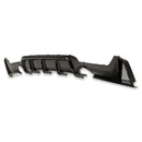 Exon Gloss Black M Performance Style Rear Diffuser w. Dual Outlet for BMW 4-Series F32 F33 F36 M-Sport - MODE Auto Concepts
