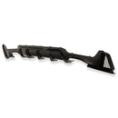Exon Gloss Black M Performance Style Rear Diffuser w. Quad Outlet for BMW 4-Series F32 F33 F36 M-Sport - MODE Auto Concepts