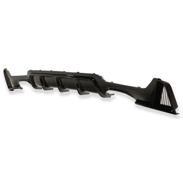 Exon Gloss Black M Performance Style Rear Diffuser w. Quad Outlet for BMW 4-Series F32 F33 F36 M-Sport - MODE Auto Concepts