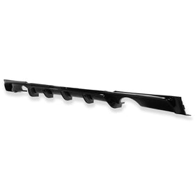 Exon Gloss Black M Performance Style Rear Diffuser w. Dual Outlet for BMW 3-Series F30 M-Sport - MODE Auto Concepts