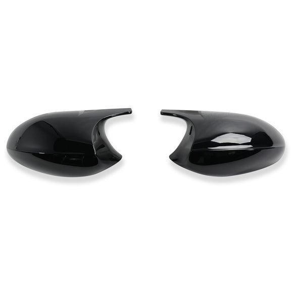 Exon Gloss Black M Performance Style Replacement Mirror Cap Cover for BMW 1/3-Series E87 E82 E88 & E90 E91 E92 LCI - MODE Auto Concepts