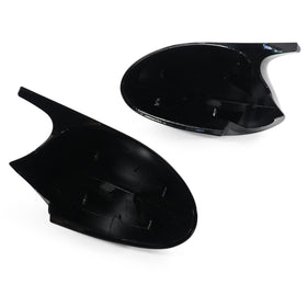 Exon Gloss Black M Performance Style Replacement Mirror Cap Cover for BMW 1/3-Series E87 E82 E88 & E90 E91 E92 LCI - MODE Auto Concepts