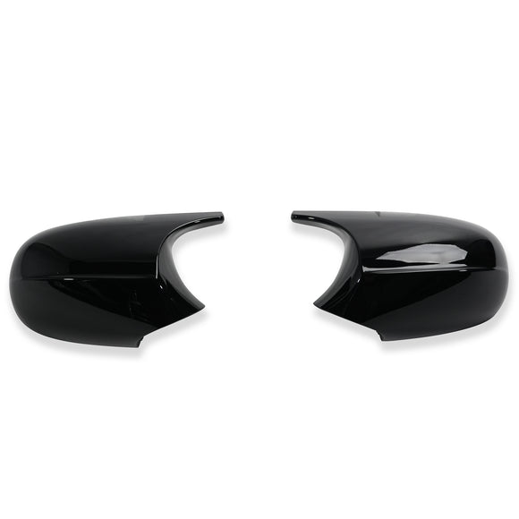 Exon Gloss Black M Performance Style Replacement Mirror Cap Cover for BMW 1/3-Series E87 E82 E88 & E90 E91 E92 (Pre-LCI) - MODE Auto Concepts