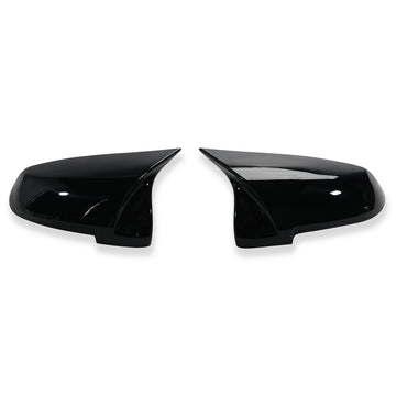 Exon Gloss Black M Performance Style Replacement Mirror Cap Cover for BMW 5 6 7-Series F10 F11 F06 F12 F13 F01 F02 RHD (LCI) - MODE Auto Concepts