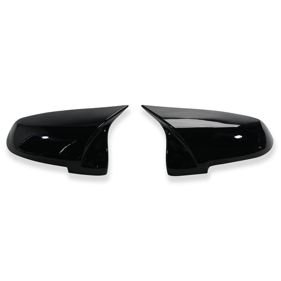 Exon Gloss Black M Performance Style Replacement Mirror Cap Cover for BMW 5 6 7-Series F10 F11 F06 F12 F13 F01 F02 RHD (LCI) - MODE Auto Concepts
