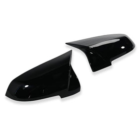 Exon Gloss Black M Performance Style Replacement Mirror Cap Cover for BMW 5 6 7-Series F10 F11 F06 F12 F13 F01 F02 RHD (LCI) - MODE Auto Concepts