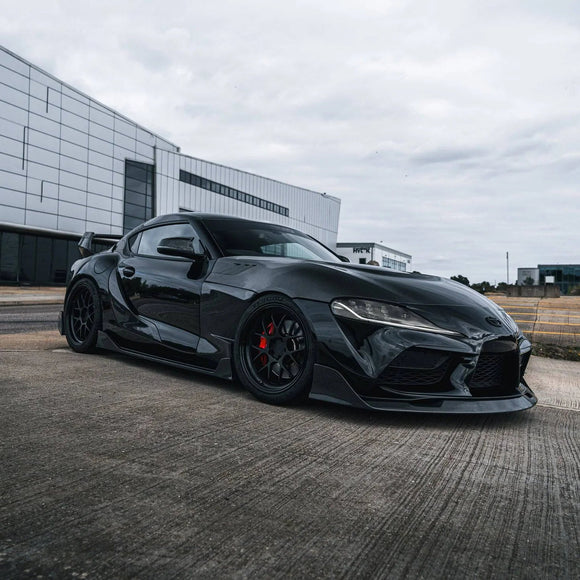 Exon Gloss Black M Style Replacement Mirror Cap Cover for Toyota Supra A90 - MODE Auto Concepts