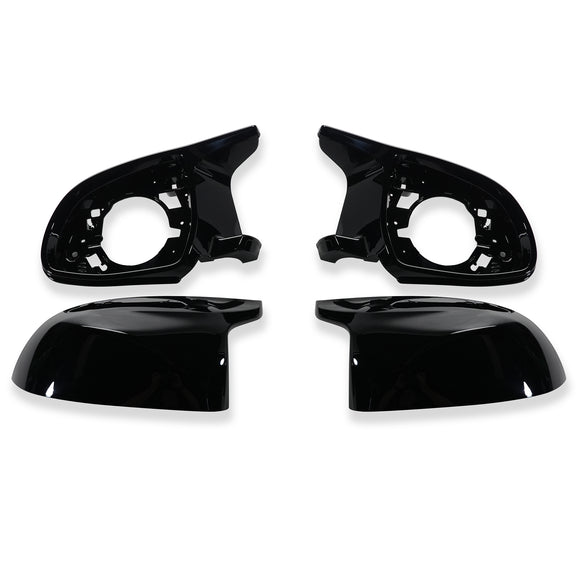 Exon Gloss Black M Performance Style Replacement Mirror Cap Cover for BMW X3 G01 X4 G02 X5 G05 X6 G06 X7 G07 - MODE Auto Concepts