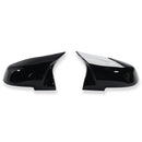 Exon Gloss Black M Performance Style Replacement Mirror Cap Cover for BMW M2 F87 & 1/2/3/4-Series F20 F22 F30 F31 F32 F33 F36 - MODE Auto Concepts