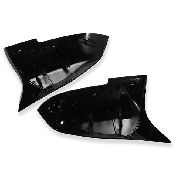 Exon Gloss Black M Performance Style Replacement Mirror Cap Cover for BMW M2 F87 & 1/2/3/4-Series F20 F22 F30 F31 F32 F33 F36 - MODE Auto Concepts