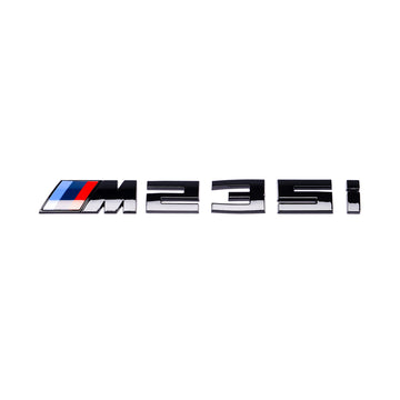 Emblex Gloss Black M235i Badge Trunk Emblem for BMW 2-Series M235i F22 F23 G42 G43 - MODE Auto Concepts