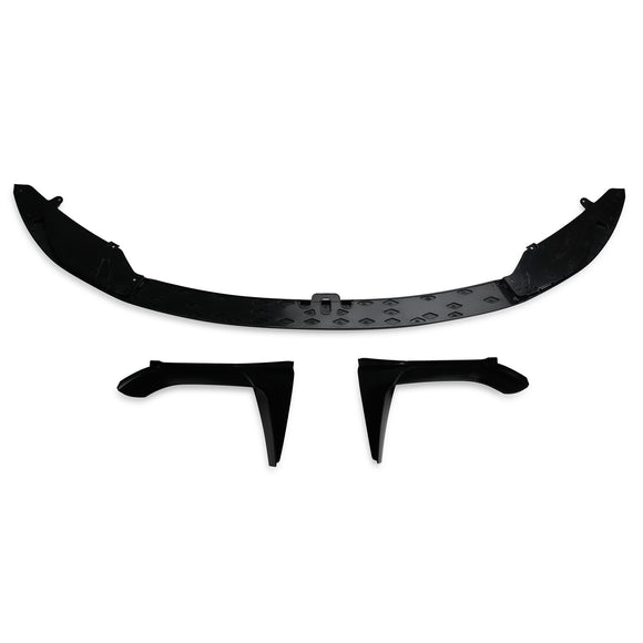 Exon Gloss Black Front Splitter for BMW M3 F80 M4 F82 (3-Pieces) - MODE Auto Concepts