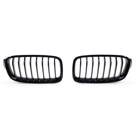 Exon Gloss Black Single Slat Grille for BMW 3-Series F30 - MODE Auto Concepts