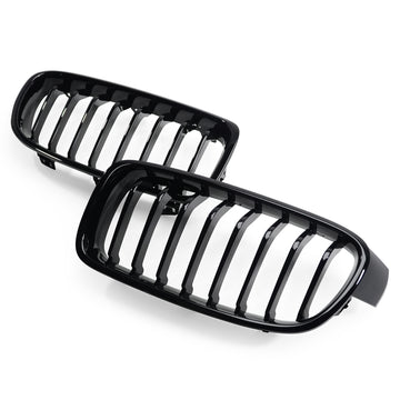 Exon Gloss Black Single Slat Grille for BMW 3-Series F30 - MODE Auto Concepts
