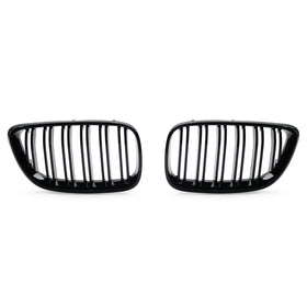 Exon Gloss Black M3/M4 Style Twin Slat Grille for BMW 2-Series F22/F23 - MODE Auto Concepts