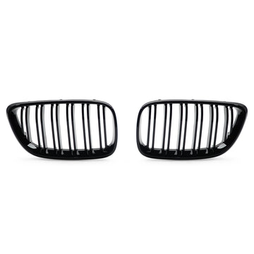 Exon Gloss Black M3/M4 Style Twin Slat Grille for BMW 2-Series F22/F23 - MODE Auto Concepts