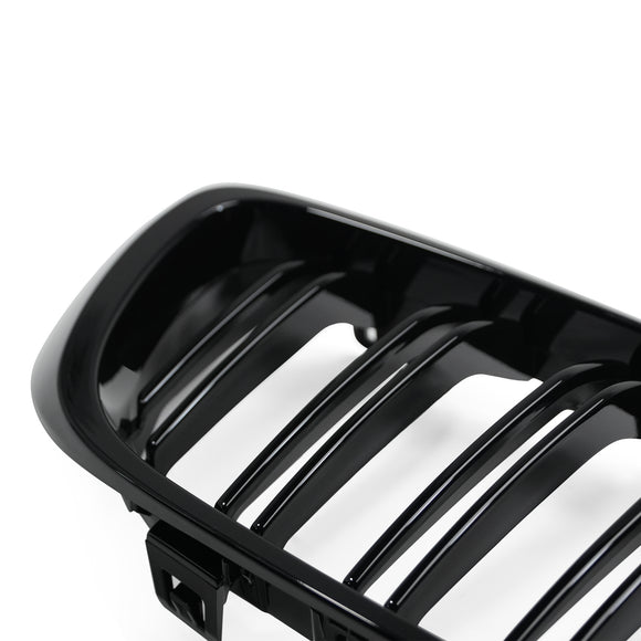 Exon Gloss Black M3/M4 Style Twin Slat Grille for BMW 4-Series F32 - MODE Auto Concepts