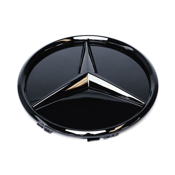 Emblex Gloss Black Mercedes Benz Style Front Distronic Grille Badge Emblem for Mercedes Benz AMG C63 S (2015-2018) - MODE Auto Concepts