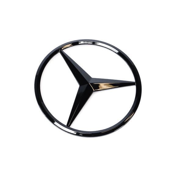 Emblex Gloss Black Mercedes Benz Style Star Rear Trunk Badge Emblem for Mercedes Benz AMG C-Class C43 C63 S W205 Coupe Convertible - MODE Auto Concepts