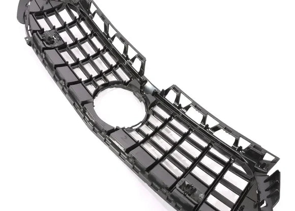 Exon Gloss Black Panamericana GT Style Grille for Mercedes Benz A-Class & A35 AMG W177 Facelift (2023-present) - MODE Auto Concepts
