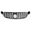 Exon Gloss Black Panamericana GT Style Grille for Mercedes Benz C63/C63s AMG (W205) Facelift (19-22) - MODE Auto Concepts