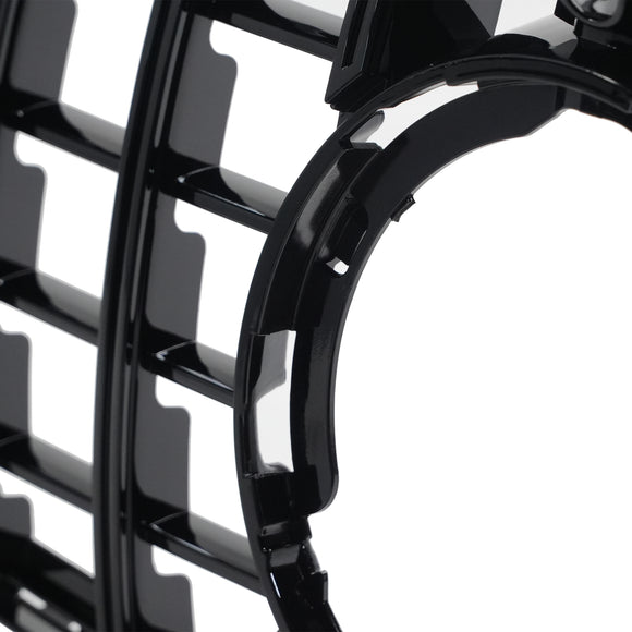 Exon Gloss Black Panamericana GT Style Grille for Mercedes Benz C63/C63s AMG (W205) Facelift (19-22) - MODE Auto Concepts