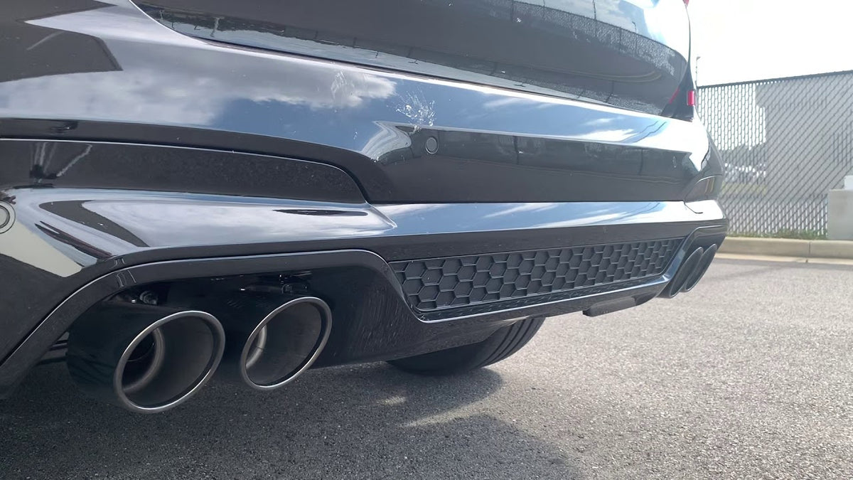 Bmw Custom Rear Diffuser Exon M-Sport X3M Style Rear Bumper Bar & Diffuser Combo for BMW X3 G01 ...