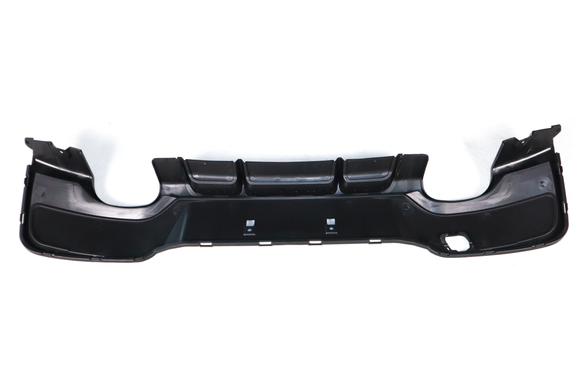 Exon Gloss Black Rear Diffuser w. Quad Outlet for BMW 1-Series 114i 116i 118i 125i M135i F20 M-Sport Pre-LCI - MODE Auto Concepts
