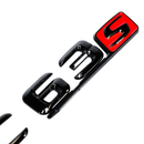 Emblex Gloss Black & Red C63s Badge Emblem for Mercedes Benz AMG C63 S W205 - MODE Auto Concepts