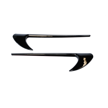 Emblex Gloss Black Side Fender Swoosh for Mercedes Benz AMG GLC63s X253/C253 GLE63 W167 S63 S W223 - MODE Auto Concepts