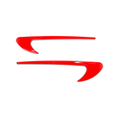 Emblex Gloss Black Side Fender Swoosh for Mercedes Benz AMG GLC63s X253/C253 GLE63 W167 S63 S W223 - MODE Auto Concepts