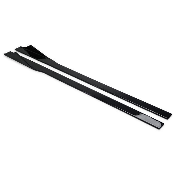 Exon Gloss Black Side Splitters for BMW M2 F87 inc. Competition - MODE Auto Concepts