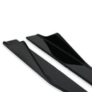 Exon Gloss Black Side Splitters for BMW M2 F87 inc. Competition - MODE Auto Concepts