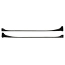 Exon Gloss Black Side Splitters for Tesla Model 3 inc. Performance P3D (2019-2025)-1