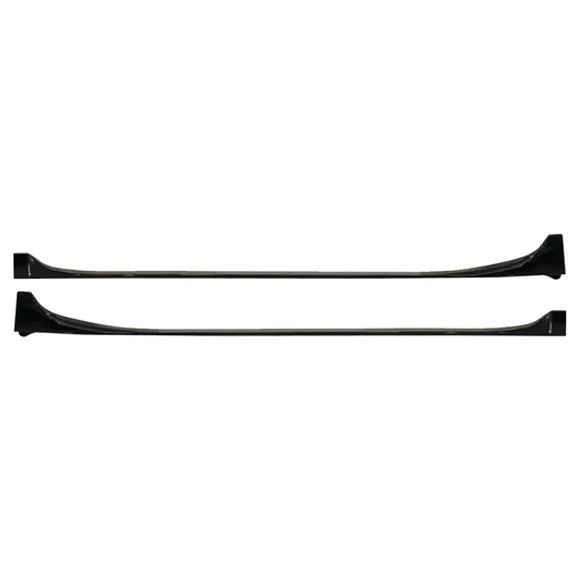 Exon Gloss Black Side Splitters for Tesla Model 3 inc. Performance P3D (2019-2025)